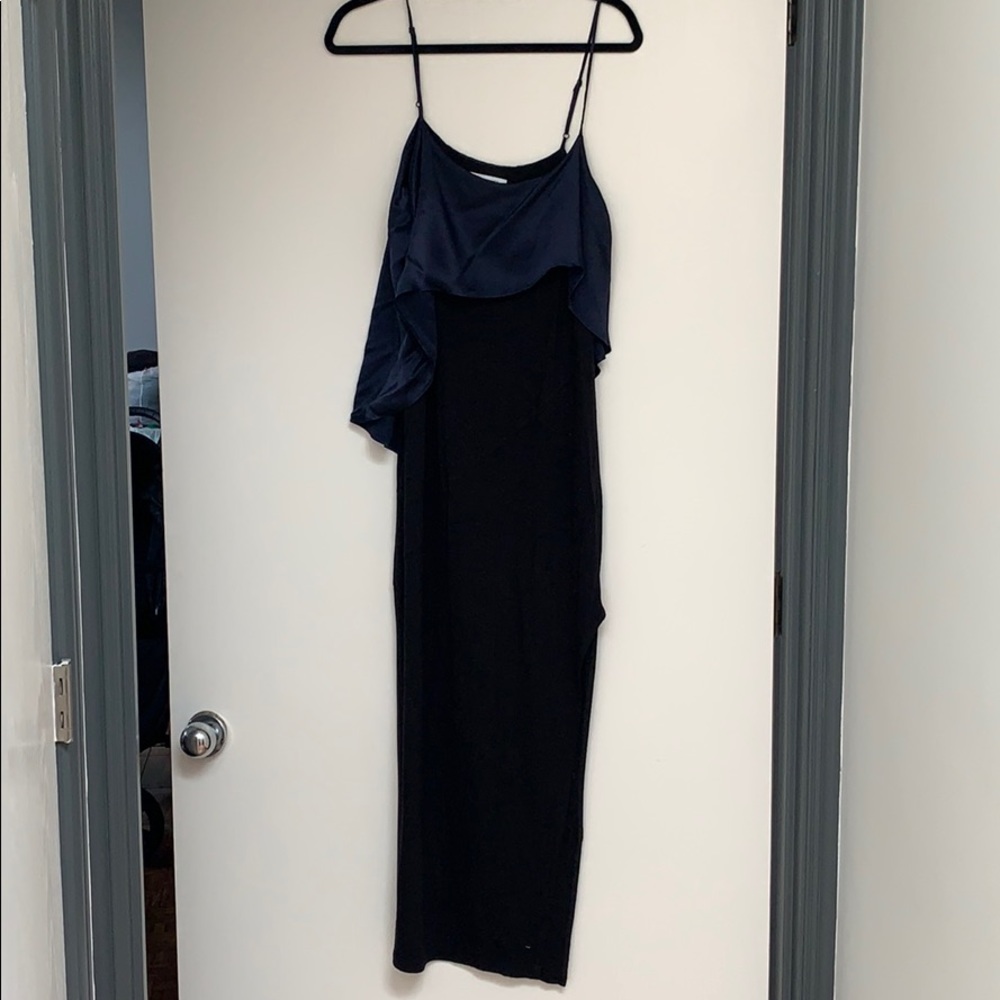 Elizabeth and James long dress with side slit